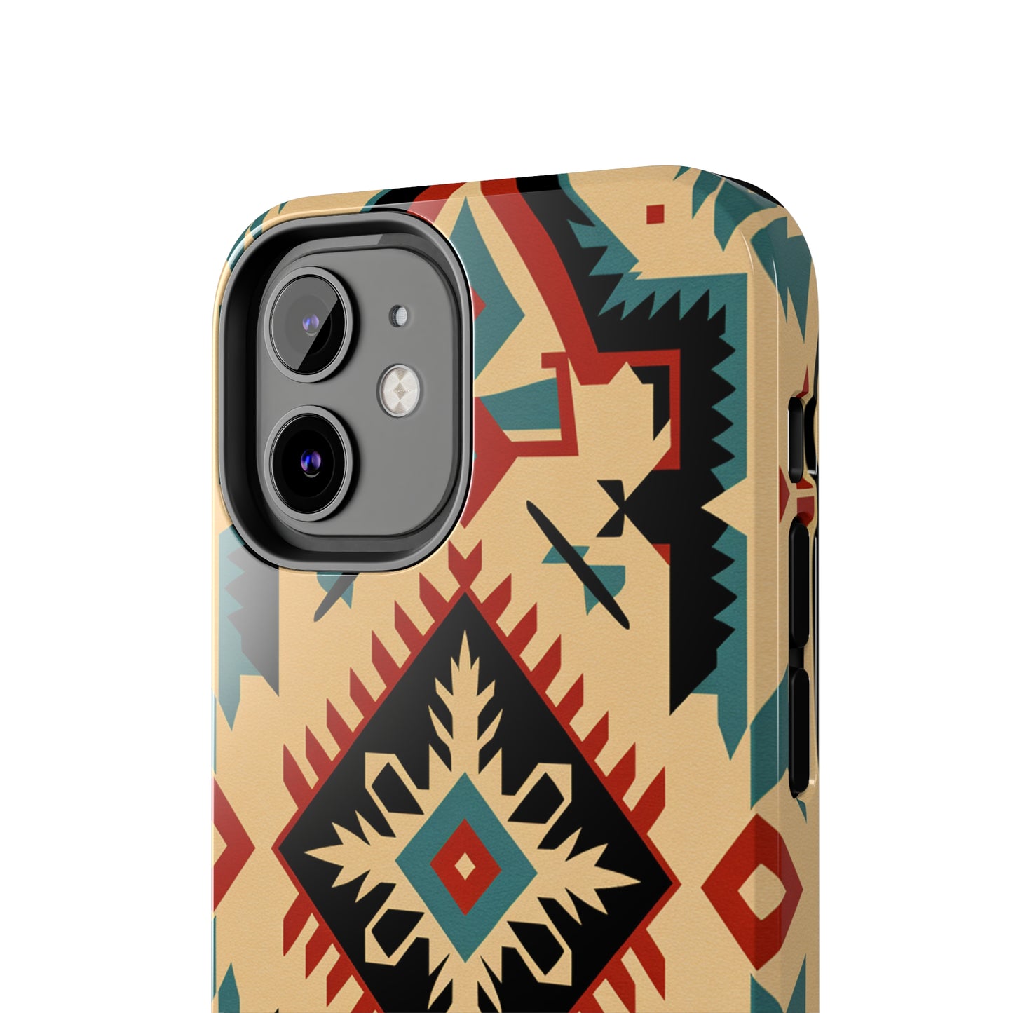 Native American Santa Fe Style Abstract iPhone Case