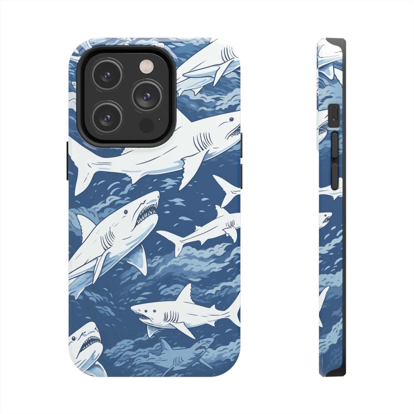 Oceanic Elegance iPhone 12 Pro Max Shark Case