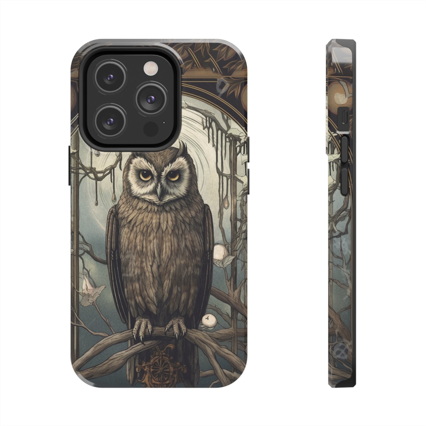 Retro Gothic iPhone Protective Case for Mysterious Style