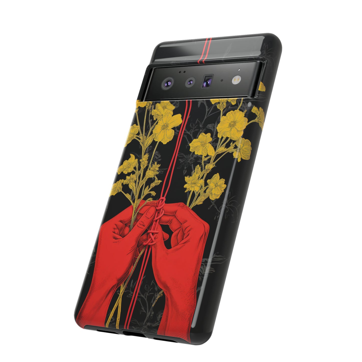 We Are All Connected Floral Phone Case