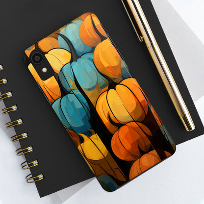 Halloween Fall Pumpkins iPhone Case | Embrace the Spooky Autumn Vibes