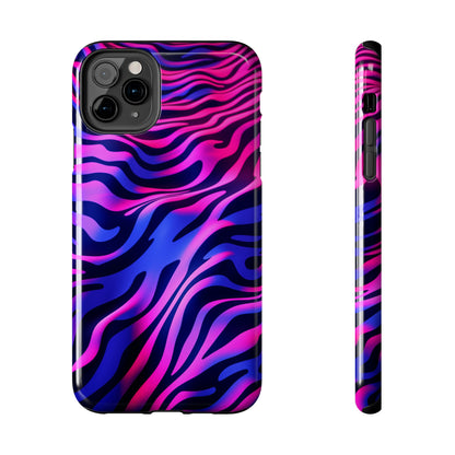 Wild Illusion: Trippy Tiger Stripes Mystique | Dynamic iPhone Case