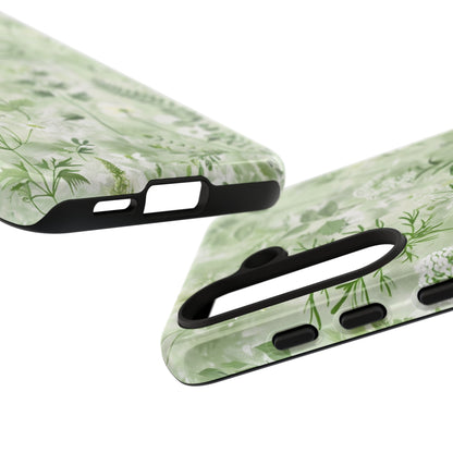 Floral Sage Green Wildflower Phone Case