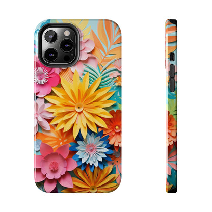 iPhone 12 Pro Max Artistry: Paper Floral Design – Crafted Elegance for iPhone 13 Pro and iPhone XR Enthusiasts