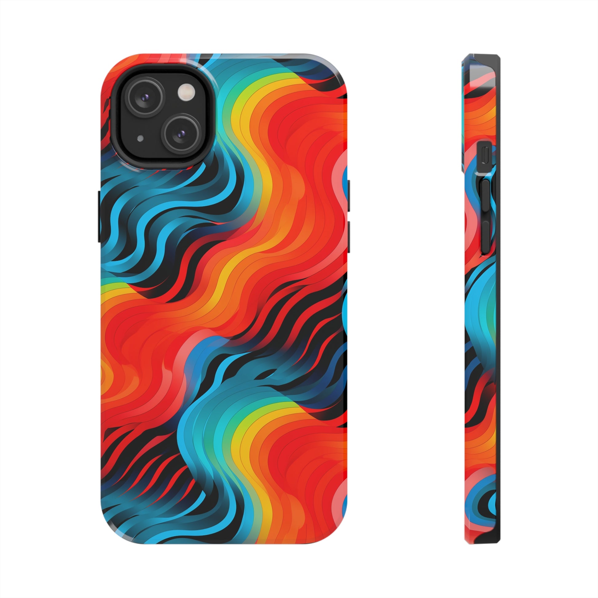 Captivating Wave Pattern iPhone Case