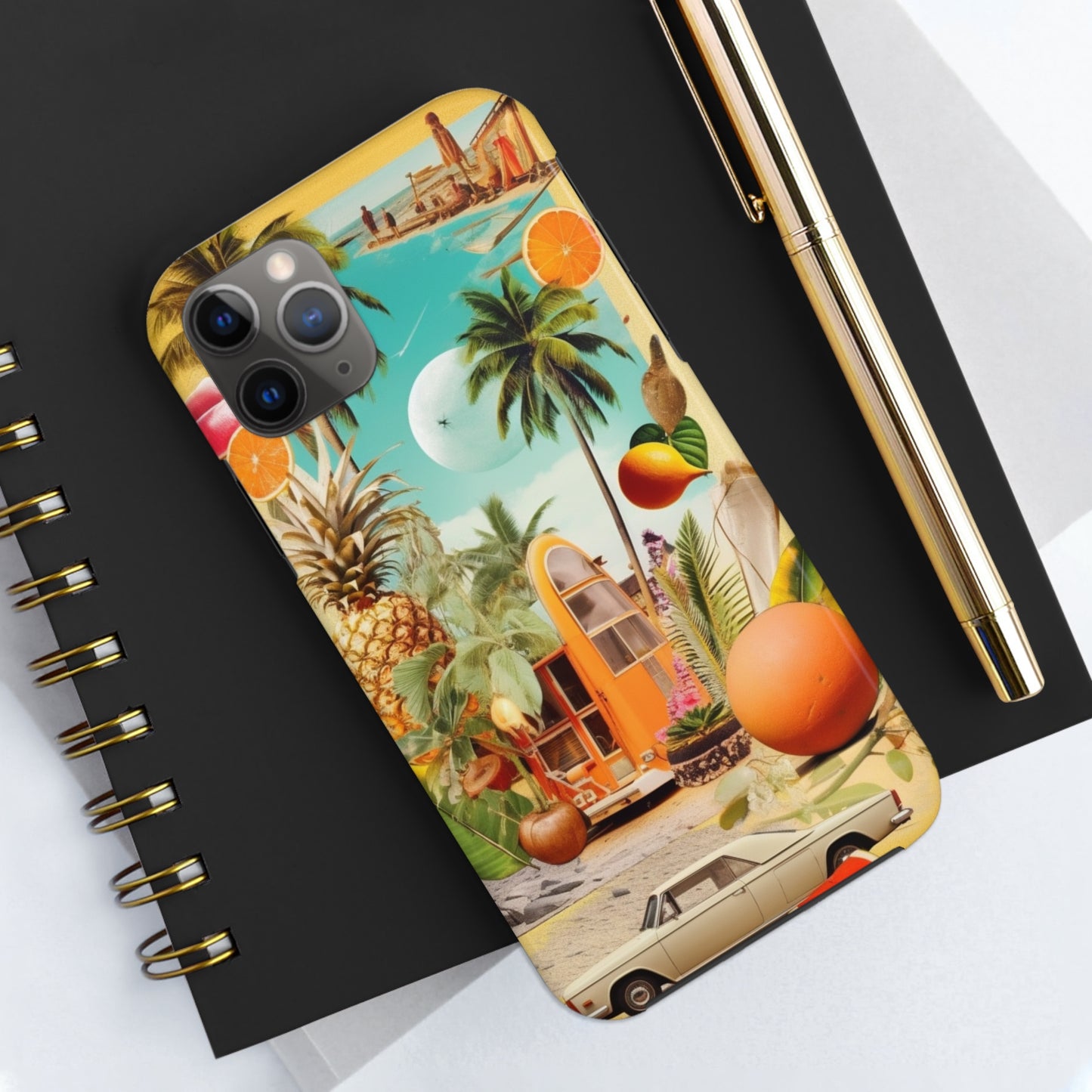 Summer Vibrations iPhone Tough Case | Embrace the Energetic Spirit of Summer with Reliable Protection