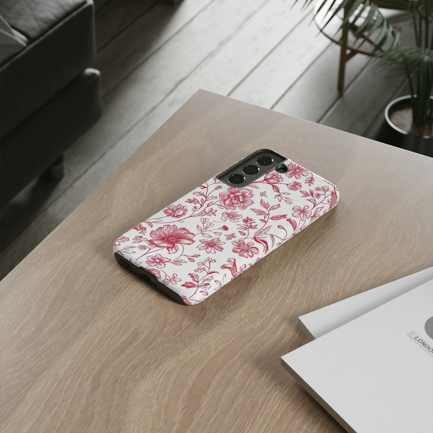 Pink Floral Wildflower Phone Case