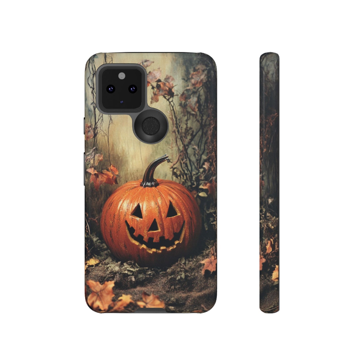 Vintage Style Halloween Jack-o'-Lantern Phone Cover