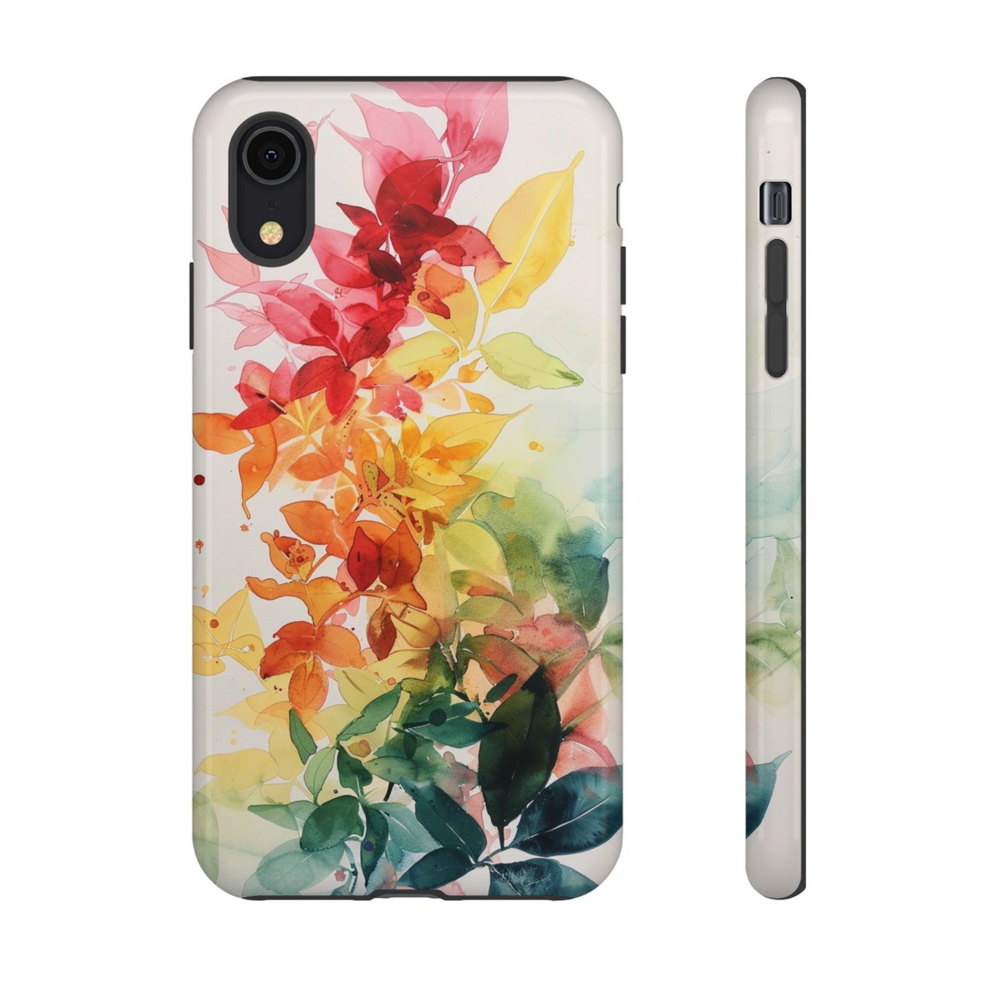 Floral Watercolor Painting iPhone 15 Case