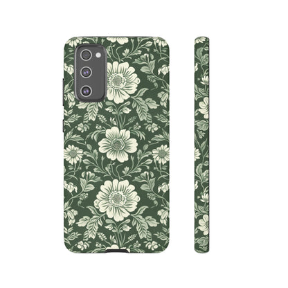 Floral Sage Green Wildflower Phone Case