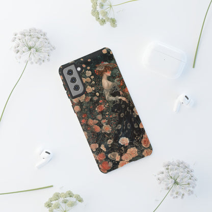 Art Nouveau French Floral Beauty Painting Phone Case