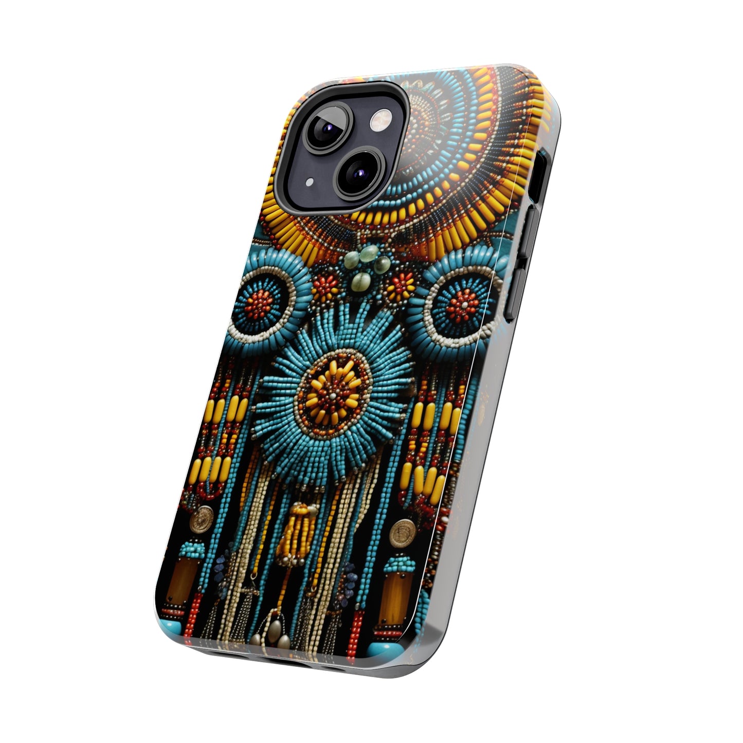 Native American Beadwork iPhone Case | Crafted Elegance with Cultural Heritage