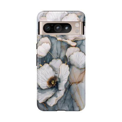 Flowers and Gold Phone Case