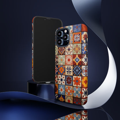 Mexican Tile Phone Case Fits all iPhone 15, Samsung and Pixel