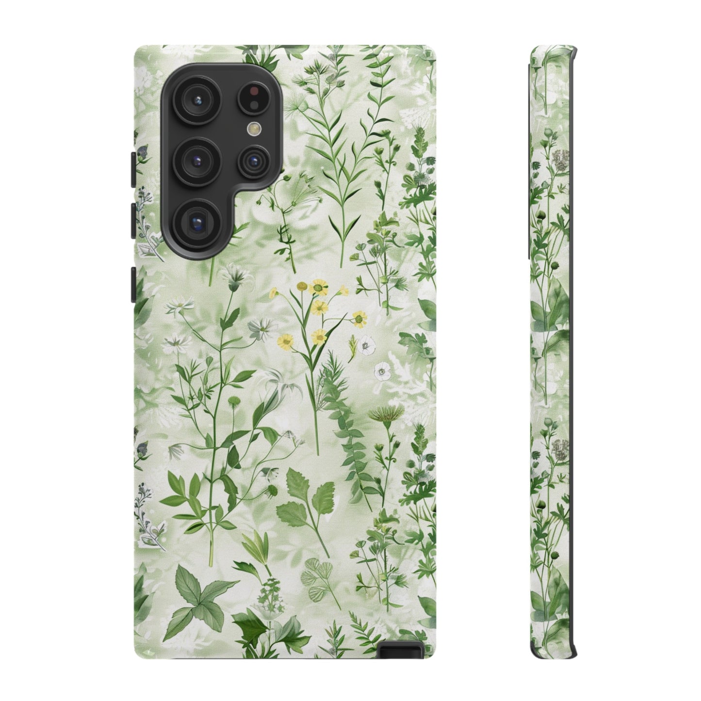 Floral Sage Green Wildflower Phone Case