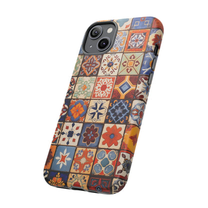 Mexican Tile Phone Case Fits all iPhone 15, Samsung and Pixel