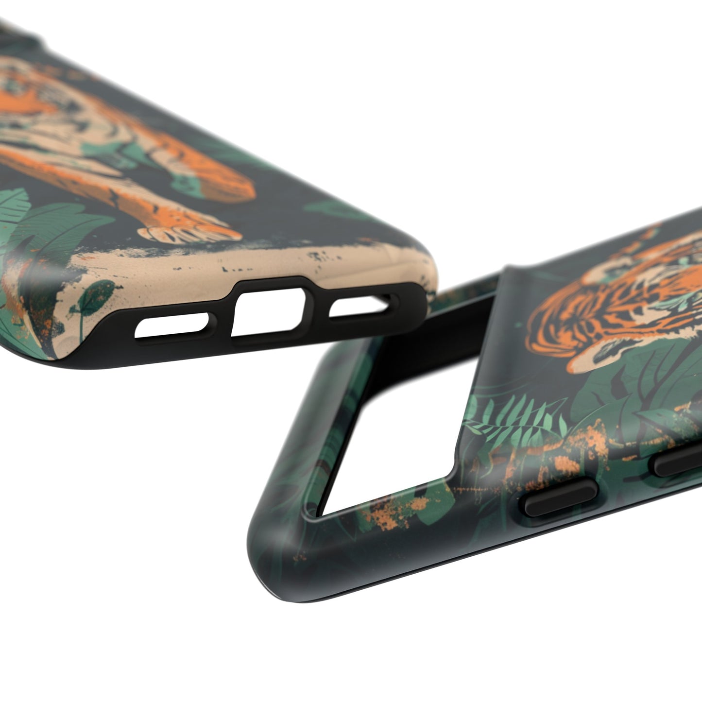 Retro Jungle Tiger Phone Case