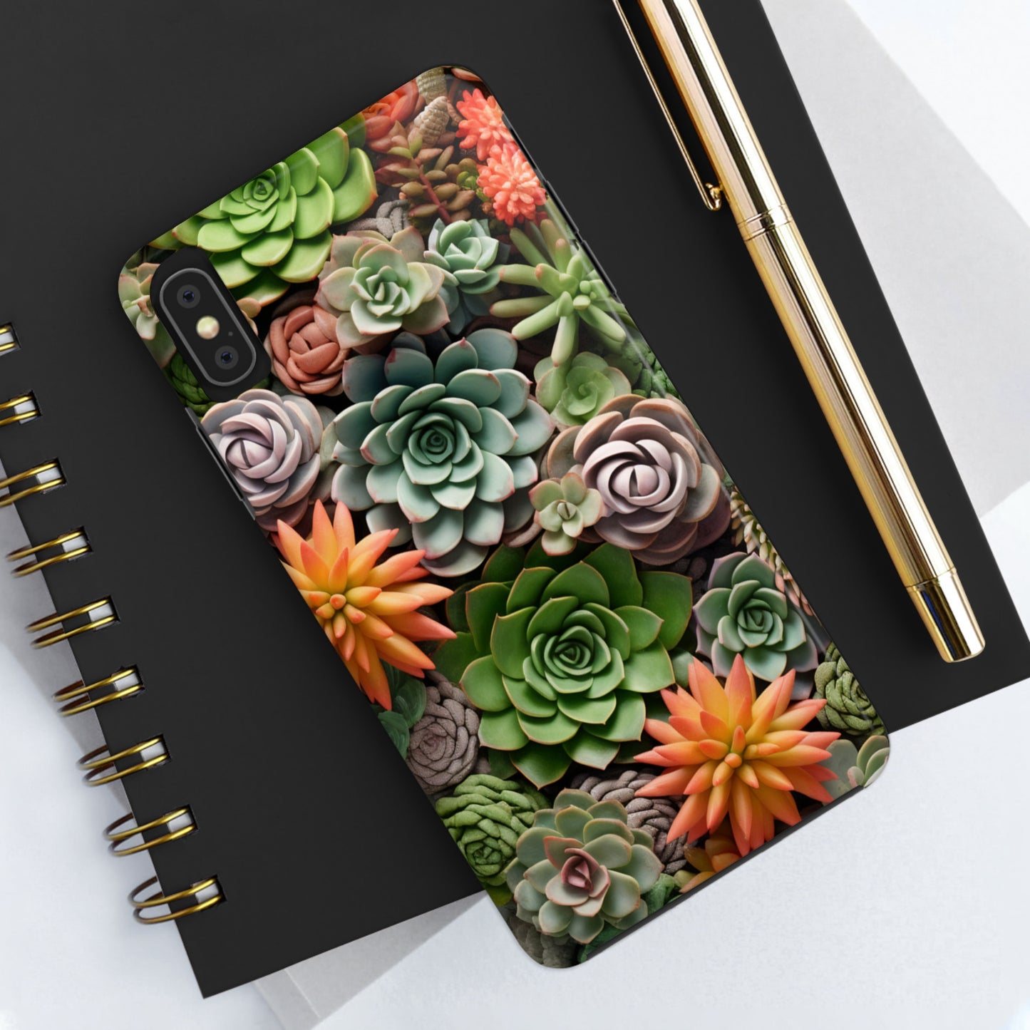 Succulent Desert Cactus Floral iPhone Case | Embrace the Beauty of Arid Elegance