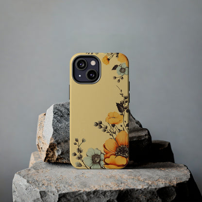 Classic Vintage Floral Case for iPhones – Timeless Elegance & Protection