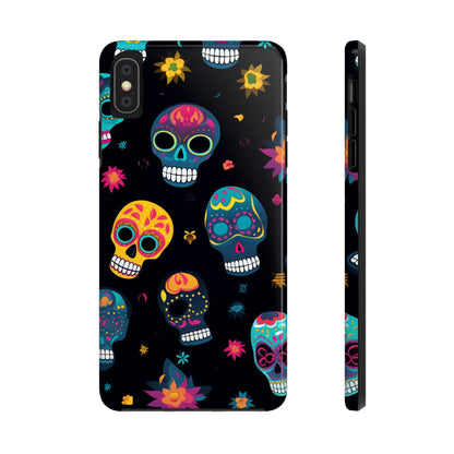 Sugar Skull iPhone Case | Day of the Dead Elegance for Apple iPhone Models