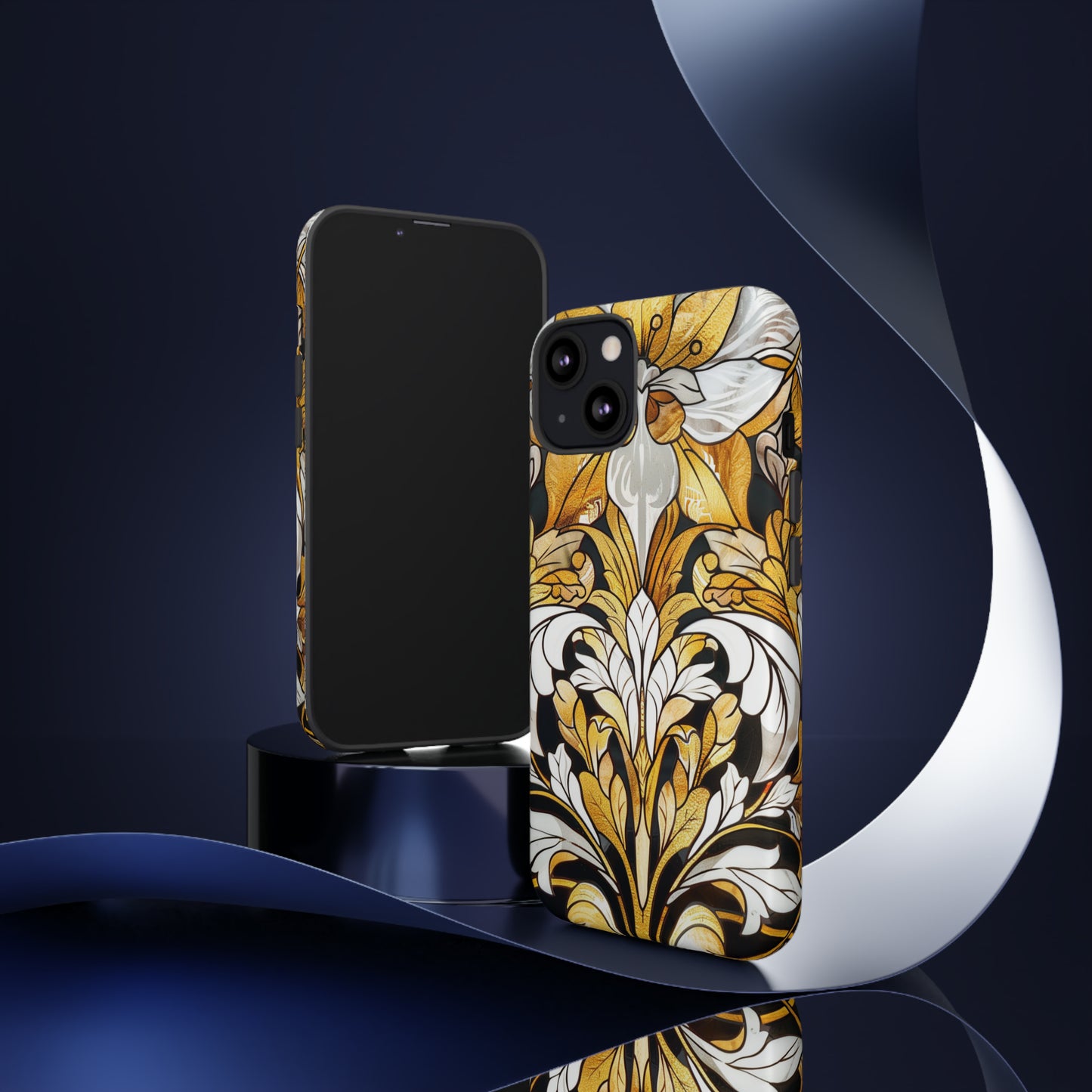 Art Deco Stained Glass floral Phone Case