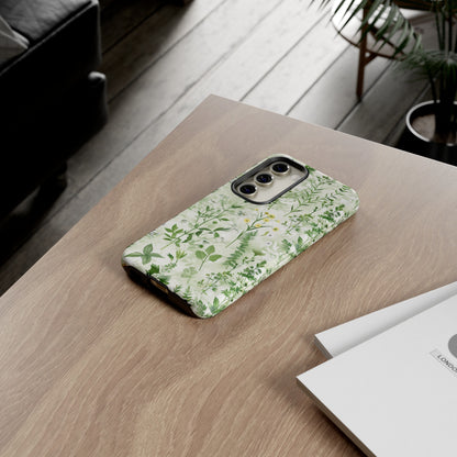 Floral Sage Green Wildflower Phone Case