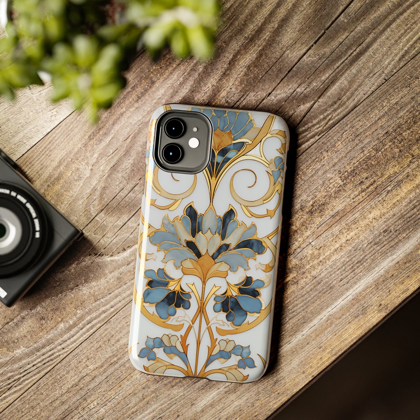 Art Deco Stained Glass iPhone Case