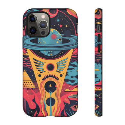 Cosmic Journey Space and Time Phone Case