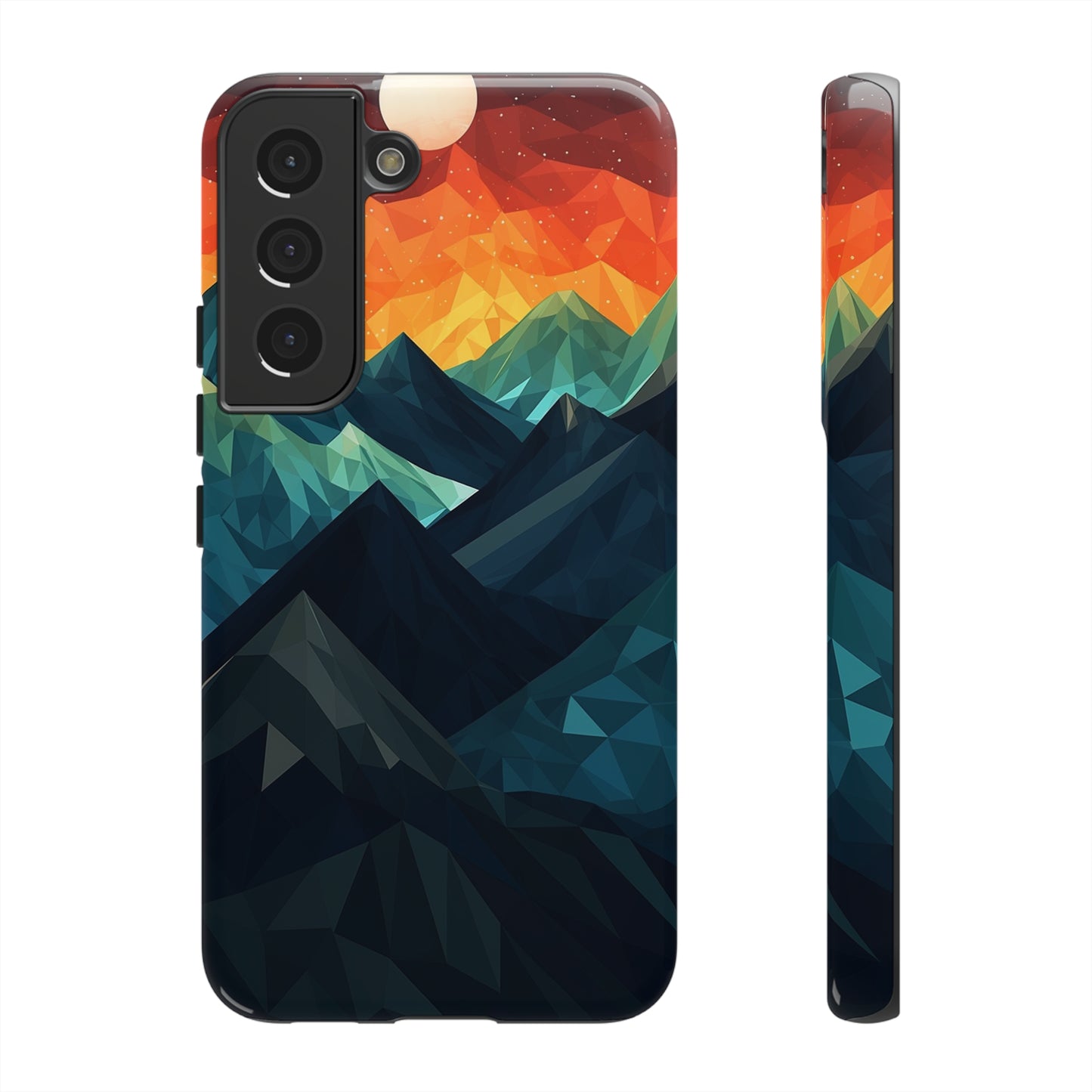 Mountain Abstract Tough Case | Embrace Nature's Beauty with a Durable Phone Case