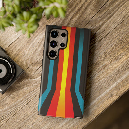 Retro Lines 1980s Flashback Phone Case