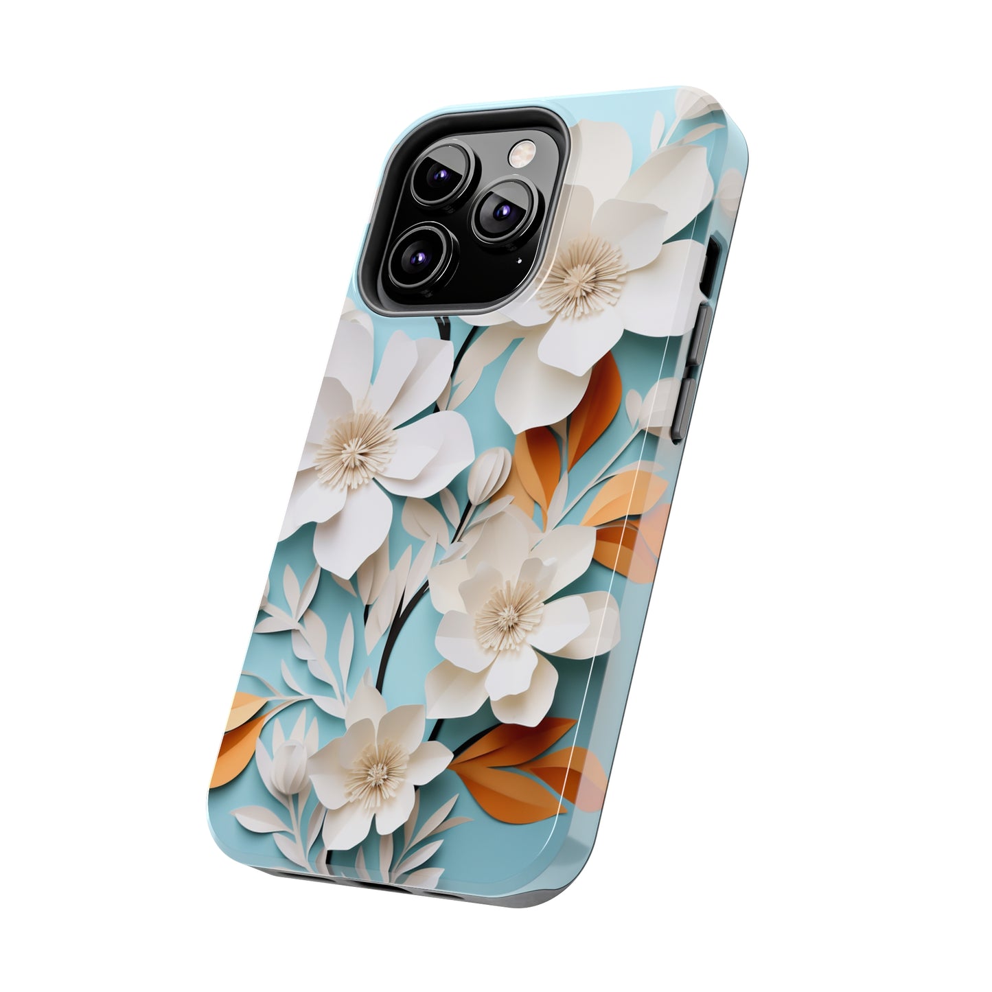 Paper Floral iPhone Case | Delicate Elegance and Nature-Inspired Beauty