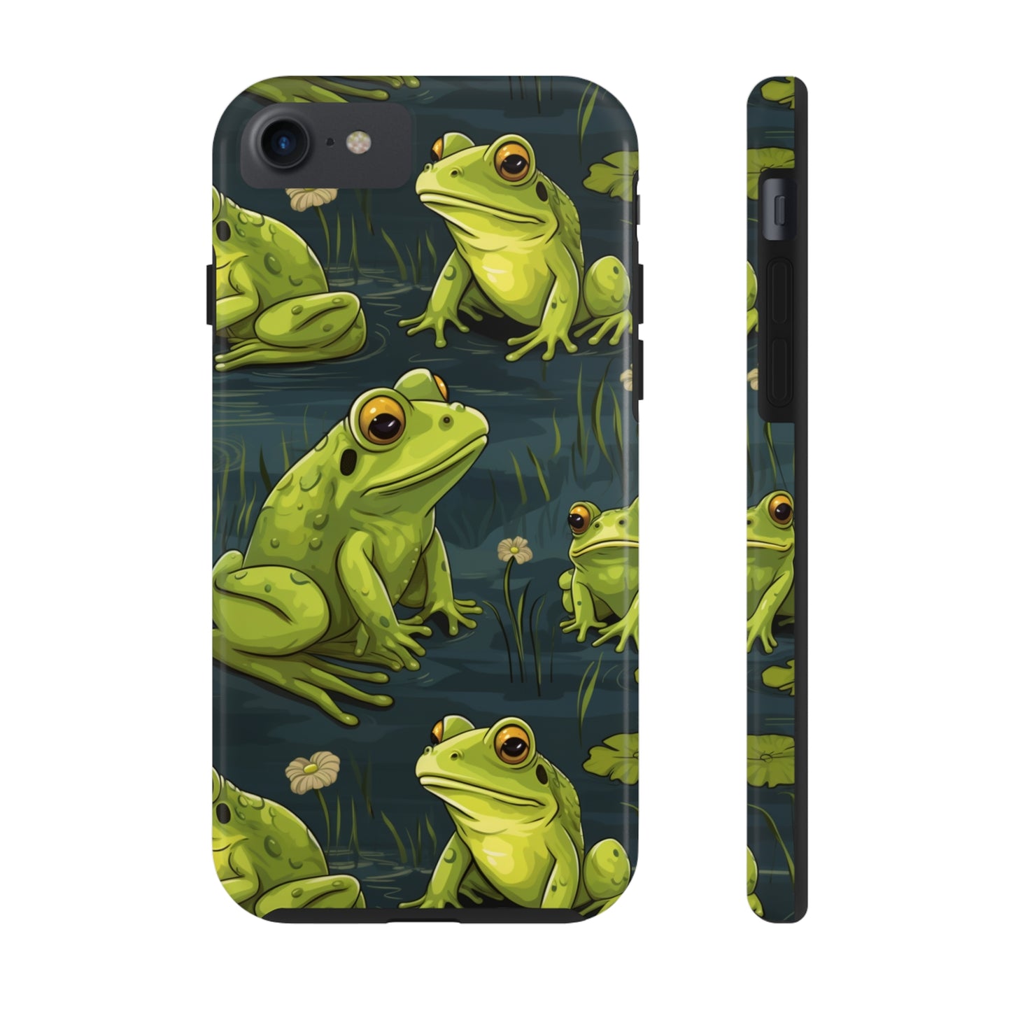 Frogs Tough iPhone Case | Embrace The Reptile Green Style and Reliable Protection