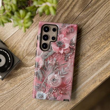 Coquette Aesthetic Floral Art Phone Case