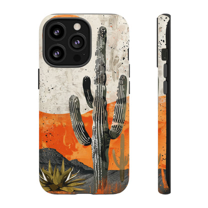 Desert Cactus Western iPhone Case