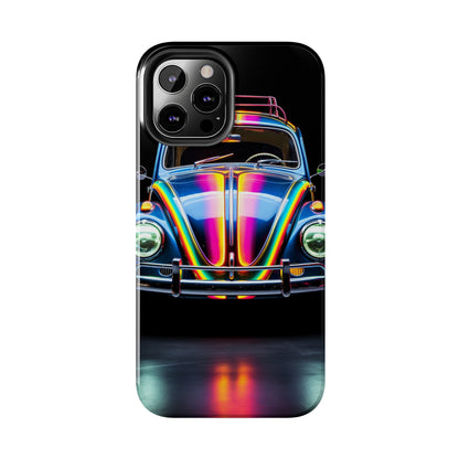 iPhone Case | Colorful Journeys: Psychedelic VW Bug iPhone Tough Case