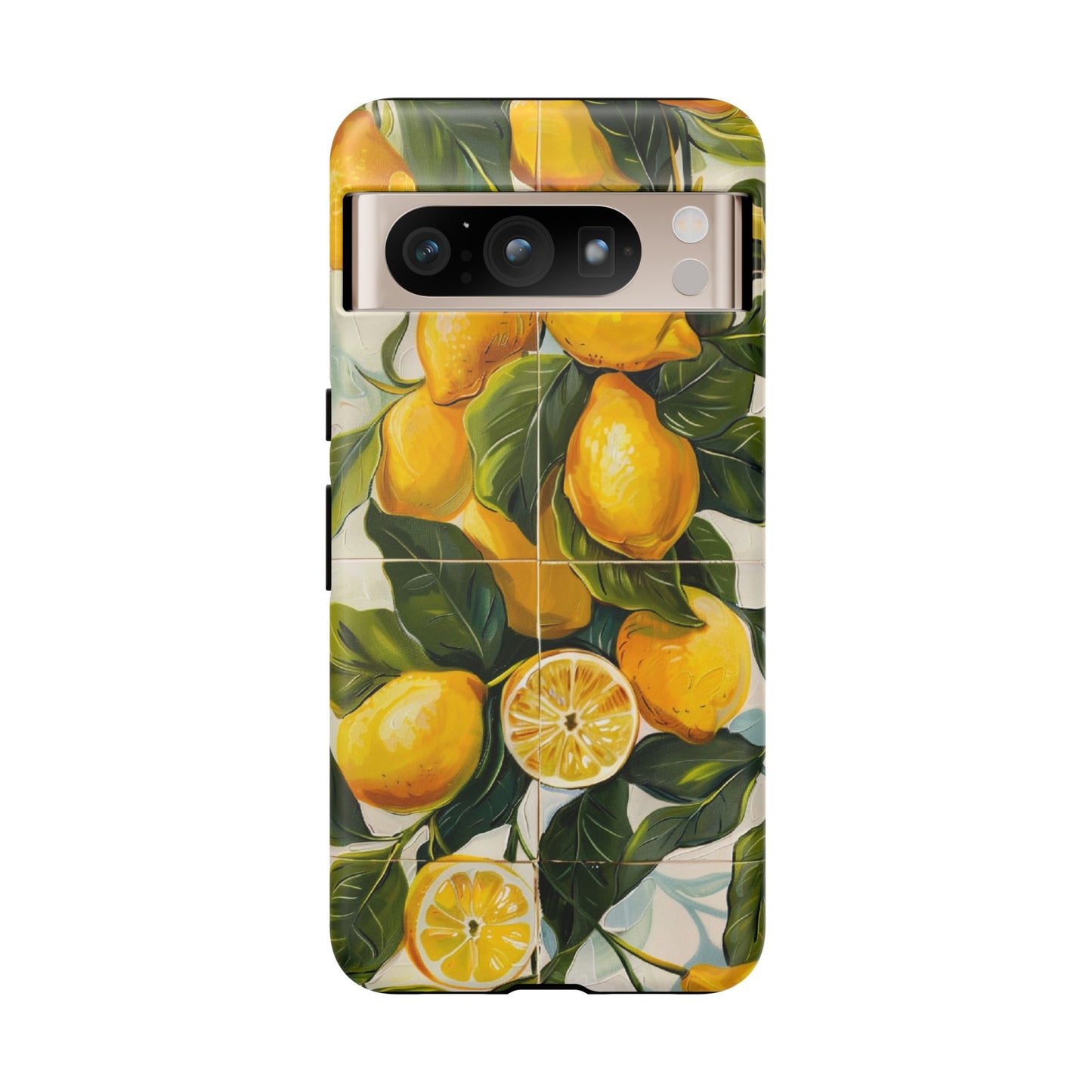 lemon tile phone case for Google Pixel case