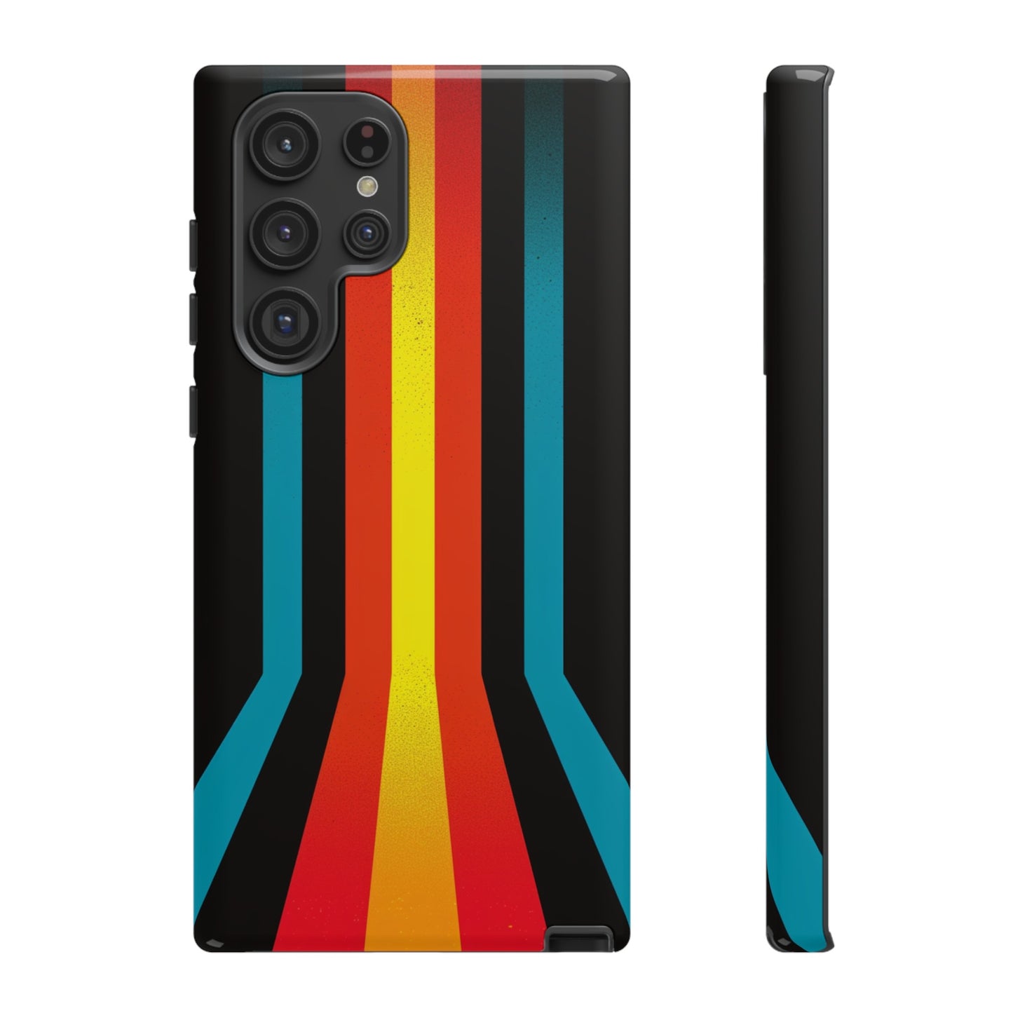 Retro Lines 1980s Flashback Phone Case