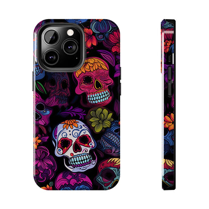 Sugar Skull iPhone Case | Day of the Dead Inspired Design for Halloween