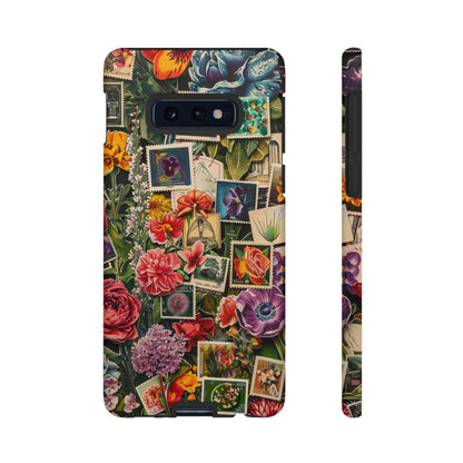 Vintage Floral Stamps Phone Case