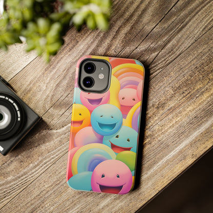 Smiley Faces case for iPhone 14 13 12 11 Pro Max case iPhone XR XS Max Case iPhone X Case iPhone 7 Plus iPhone 8 Plus case iPhone 6 case