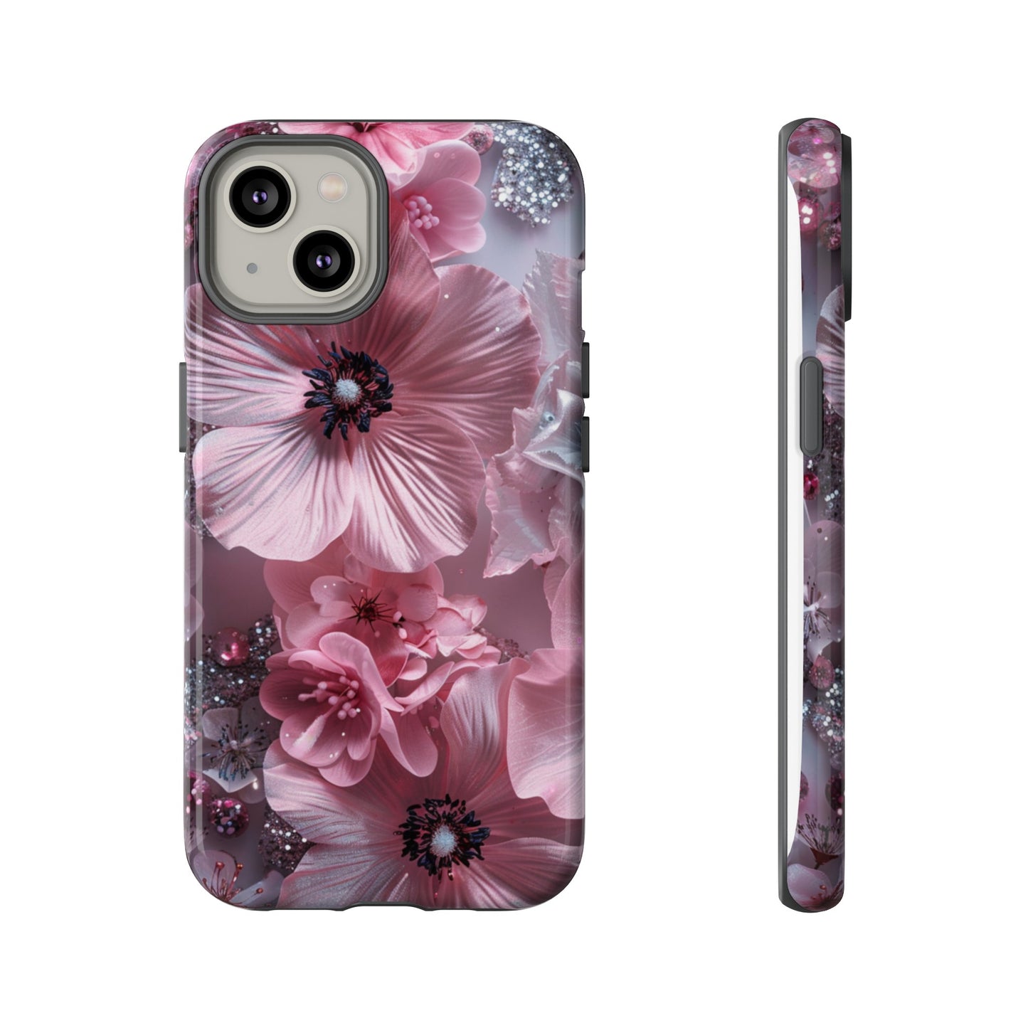 Coquette Aesthetic Floral iPhone 13 Case