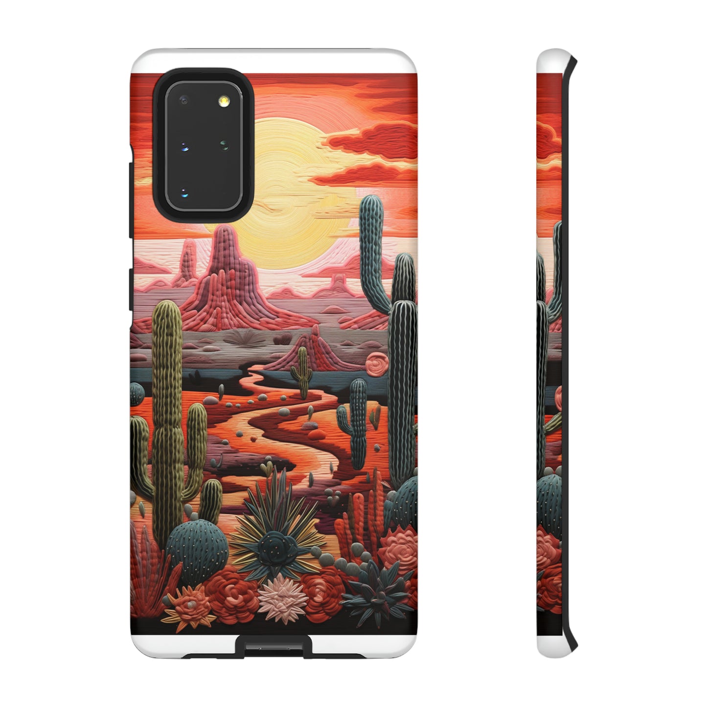 Cactus Desert Sunset Phone Case