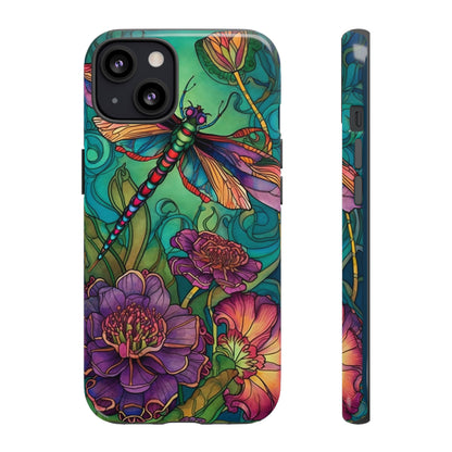 Art Nouveau Dragonfly - A Timeless Symbol of Elegance for Google Pixel, iPhone, and Samsung Cases