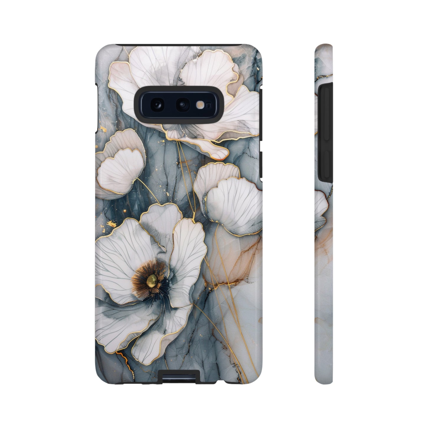 Flowers and Gold Phone Case