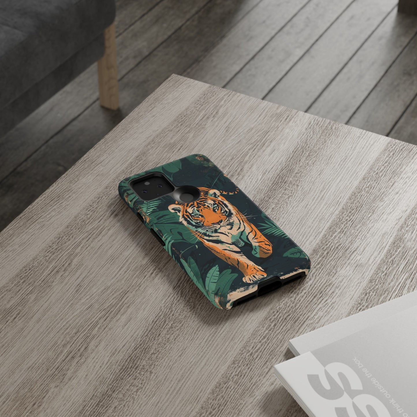 Retro Jungle Tiger Phone Case