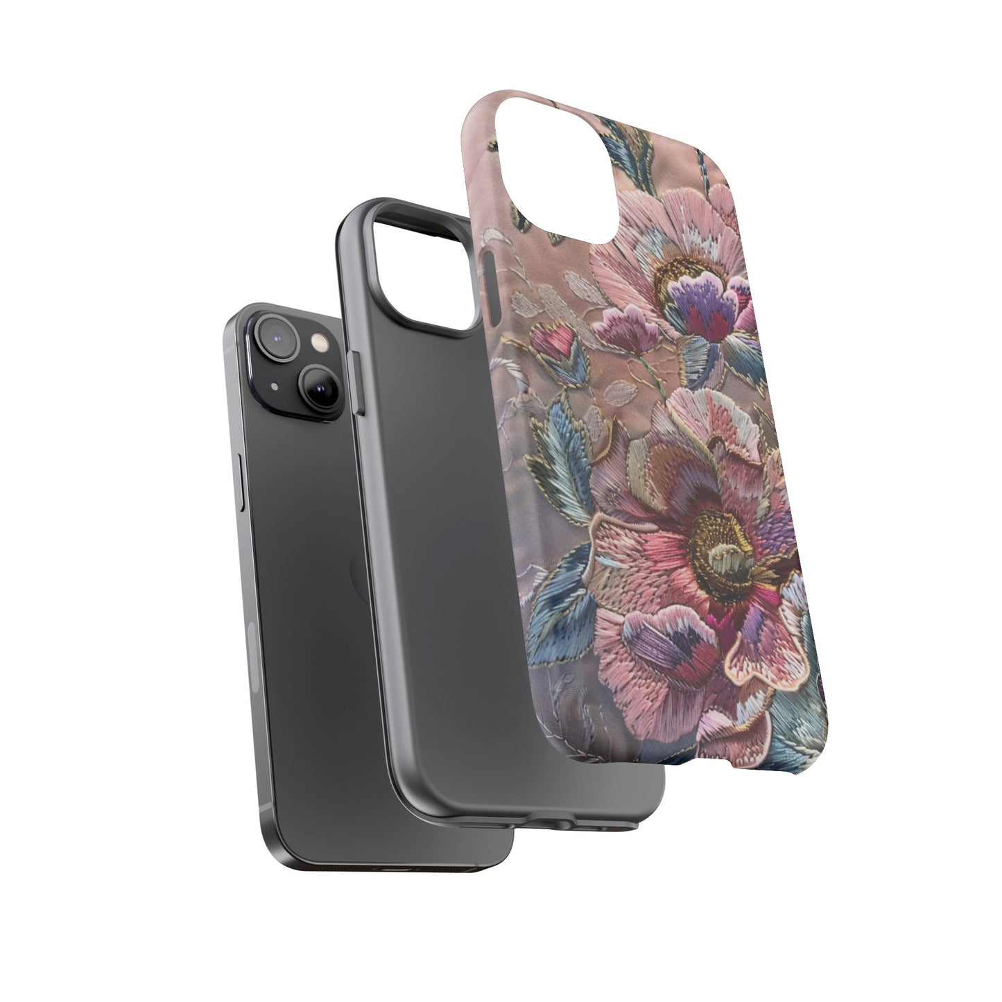 Coquette Embroidery Aesthetic Floral iPhone 14 Case