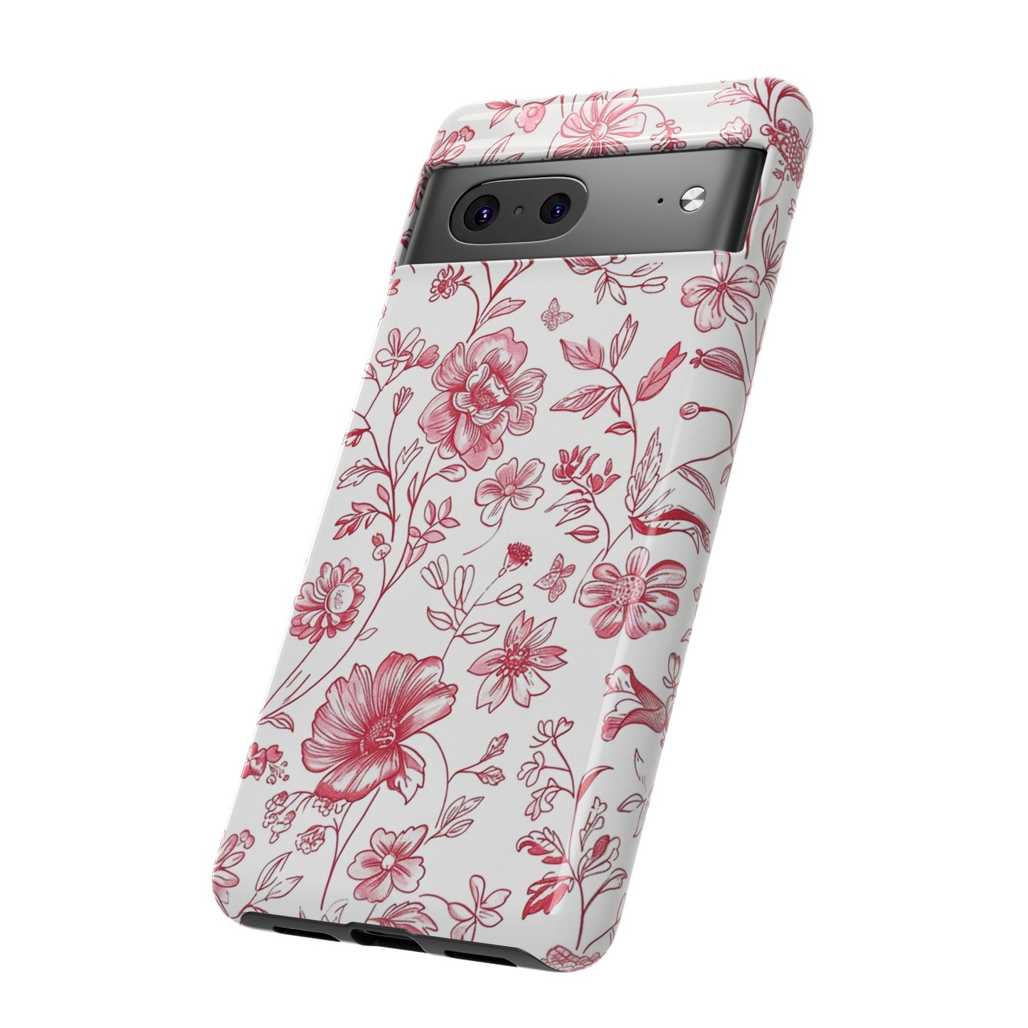 Pink Floral Wildflower Phone Case