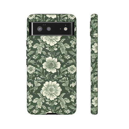 Floral Sage Green Wildflower Phone Case