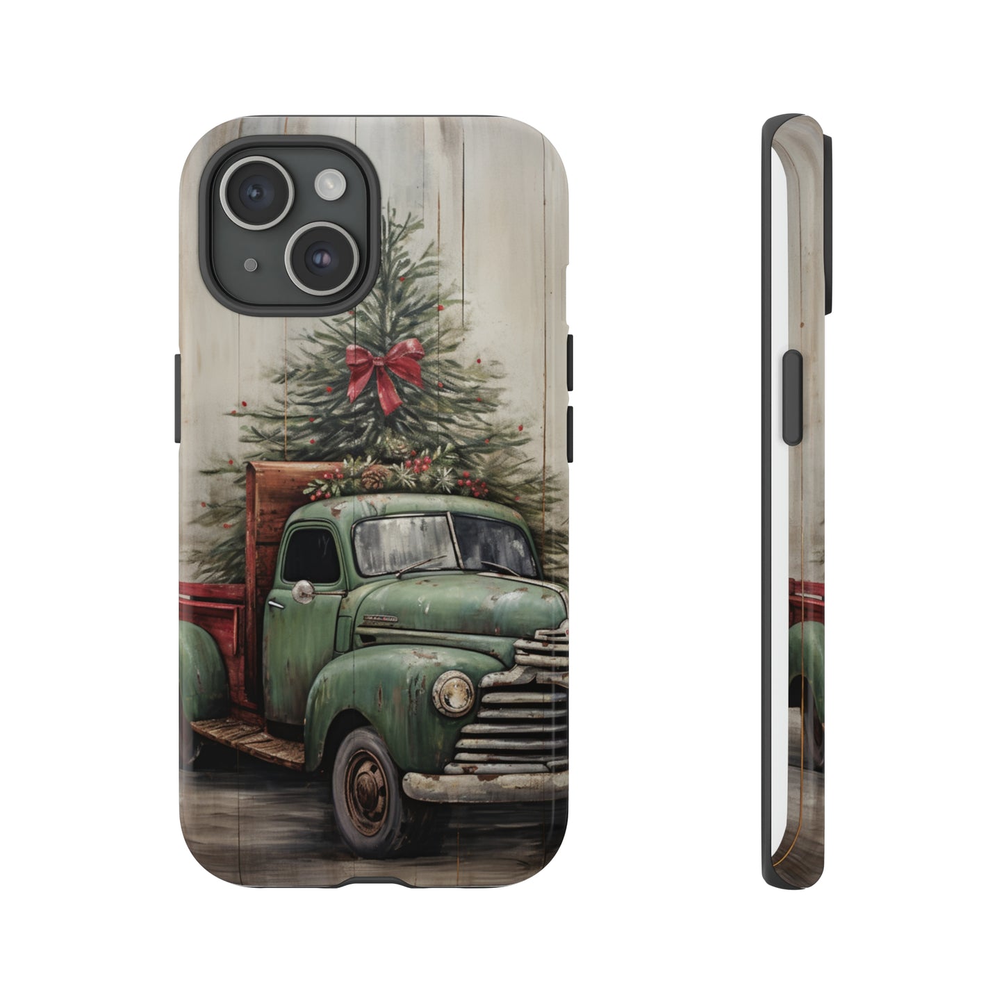 Christmas Pickup Truck Phone Case for iPhone