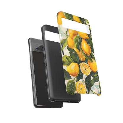 Mediterranean Lemon Italian Tile iPhone 14 Case